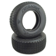 DE Racing Regulator Late Model Front Tyres / D40 Compound / With Inserts 1.7/2.2