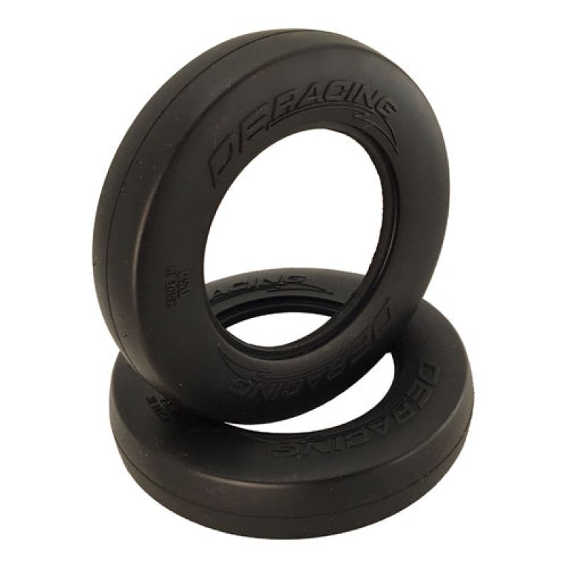 DE Racing Accelerator Drag Front Tyres / Clay Compound / With Inserts 1.9/3.0in