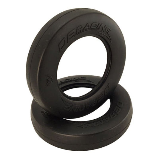DE Racing Accelerator Drag Front Tyres / Clay Compound / With Inserts 1.9/3.0in