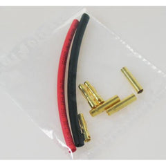 Dual Sky DB4 SET Motor Bullet Plug Male/Female (3 pairs w/ shrink tube), D = 4.0