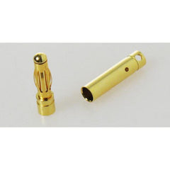 Dual Sky DB4 SET Motor Bullet Plug Male/Female (3 pairs w/ shrink tube), D = 4.0
