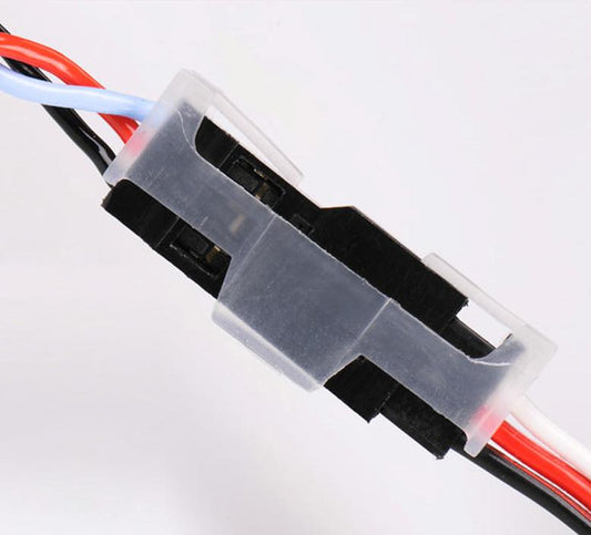 Dualsky Servo Extension Lead, 300mm, Heavy Duty Twisted suit JR, Futaba, Hitec