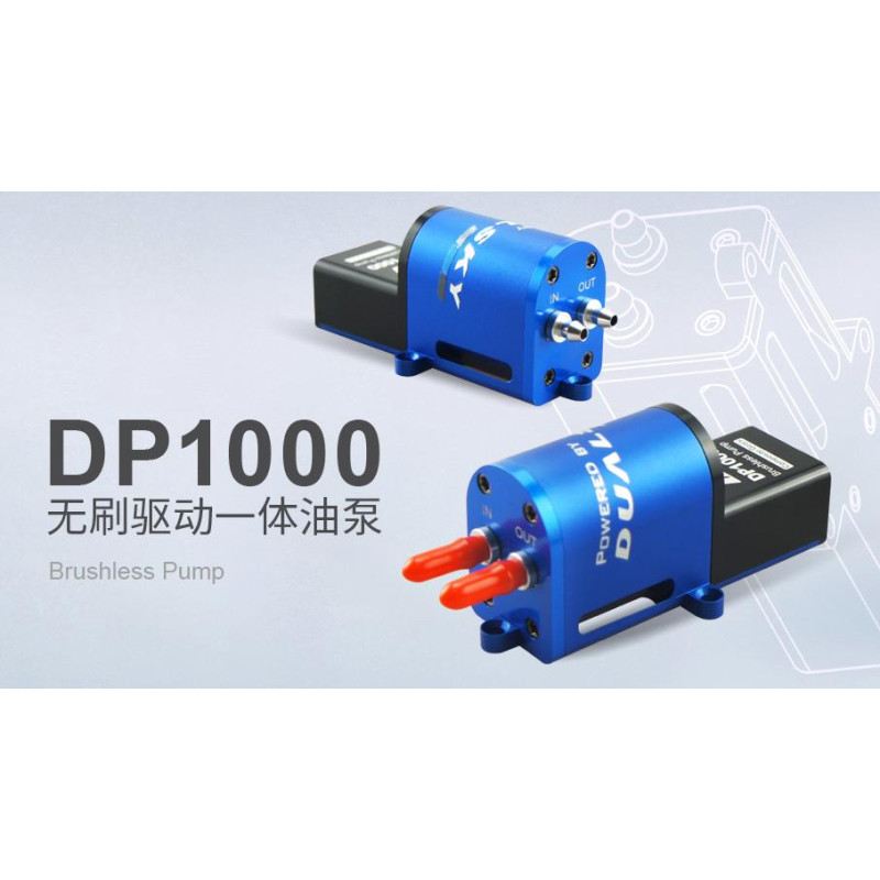 Dual Sky DP1000 Brushless Smoke Pump suit Giant Scale or Jets