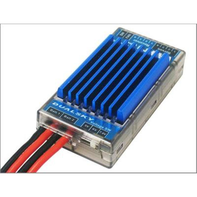 Dual Sky Dualsky VR Pro Duo 10A Linear Voltage Regulator with Dual 2S Lipo Batte