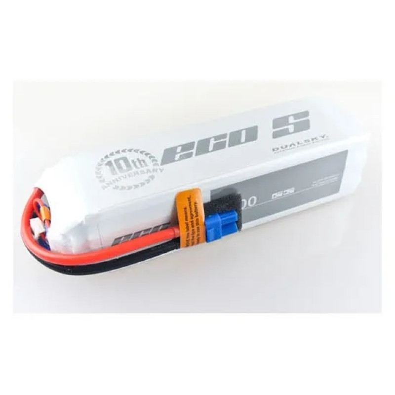 Dual Sky 5200mAh 5S 18.5v 25C ECO  FAI F3A Spec 603g 152x45x35mm XT60 Plug