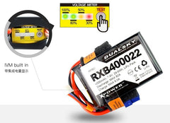 Dual Sky RXB400022 4000mah 2S 7.4v 20C LiPo Receiver RX Battery with Servo and