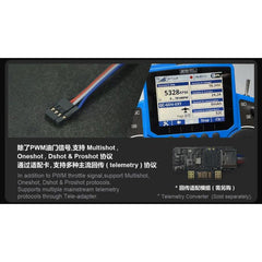 Dual Sky SUMMIT 60 SLIM U6 60Amp 2-6S Lipo Brushless ESC, 6V 5Amp UBEC Slim Glid