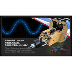 Dual Sky SUMMIT 220XHV 220Amp 5-14S Brushless Aircraft ESC