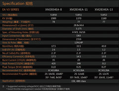 Dual Sky XM2834EA-11 1370kv 348w 15E Brushless Outrunner Motor 77g 9x5 - 12x6E