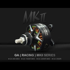 Dual Sky Xmotor GA800.15 MKII 810kv 28 Pole 30E Brushless Outrunner 172g 4S Lipo