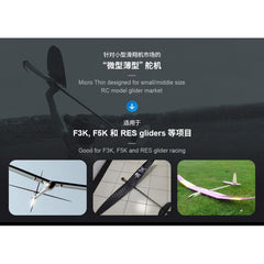 Dual Sky DS169 Micro Thin Metal Gear 2.8kg, 0.06sec HV 7.4v Servo 9g 23.5x8.5x24