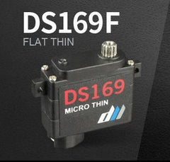 Dual Sky DS169F Micro Flat Thin Metal Gear 2.8kg, 0.06sec HV 7.4v Servo 9g