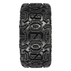 Duratrax 1/5 Warthog Trs Fr/Rr 5.7 MTD 24mm Blk Ripper (2)