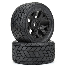 Duratrax 1/5 Bandito 2.0 Fr/Rr 5.7 MTD 24mm Blk Ripper (2)