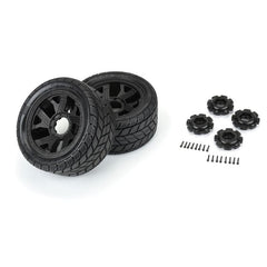 Duratrax 1/5 Bandito 2.0 Fr/Rr 5.7 MTD 24mm Blk Ripper (2)