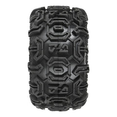 Duratrax 1/10 Warthog Trs Fr/R 2.8 MTD 12mm Blk Ripper (2)