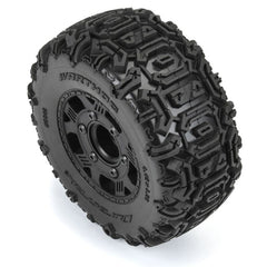 Duratrax Warthog SC 2.2"/3.0" Off-Road Tires Mounted on Ripper Black 6x30 Remova