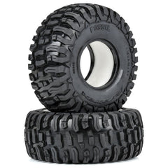 Duratrax Fossil 2.9" Rock Crawling Truck Tires (2) for Axial SCX6 Front or Rear