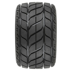 Duratrax Bandito 2.0 3.8" All Terrain Tires Mounted on Ripper Black 8x32 Removab