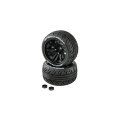 SPEEDTREADS Speedhawk 1/10 ST/MT Tires MNTD (2) by Duratrax