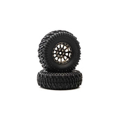 Duratrax Class 1 PIVOT CR C3 Mounted 1.9 Blk/Chr (2)
