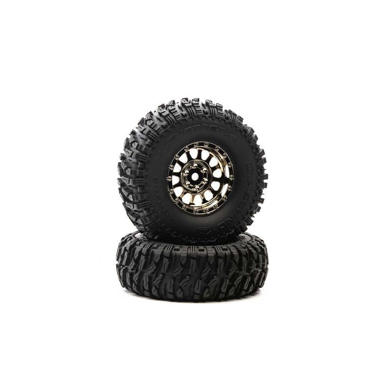 Duratrax Class 1 Ascend CR C3 1.9 Blk/Chr (2)