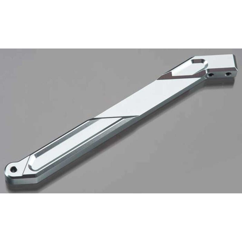 Duratrax Chassis Brace Aluminum Gray 7075 Rear 835