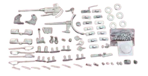 Dumas Kit #1218 Deck Hardware