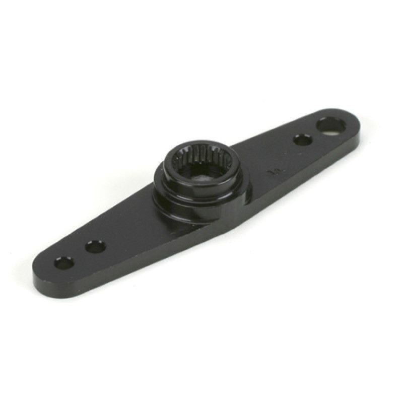 Dynamite Machined Aluminum Servo Arm Double: Fut Black