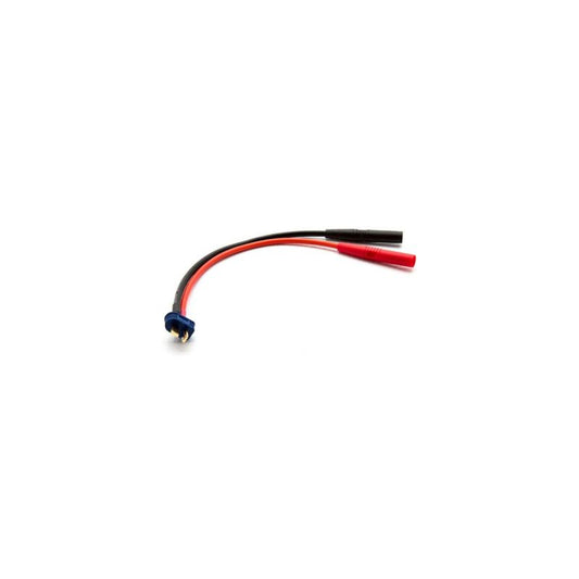 Insulated Charge Adapter:Banana to Deans Comp Male by Dynamite