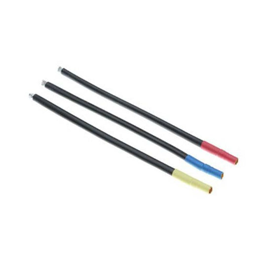 Dynamite BL Motor WireSet, 4mm BulletConn,Female,Bl/Yel/Org