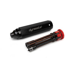 Dynamite 7 in 1 1/4 Inch Drive Tool Set w/Handle 0.05 Inch 1.5, 2, 2.5mm Hex 5.5