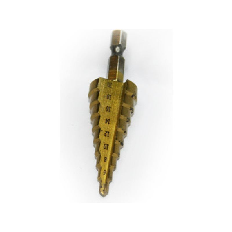 STEP DRILL 4mm to 20mm by Dynamite