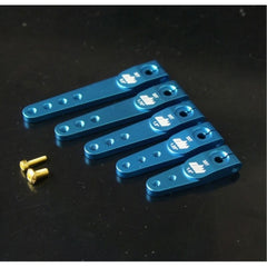 SA-1.25 Blue, 25T, CNC Alloy 1.25 Inch (31.75mm) half/single servo arm/horn by D