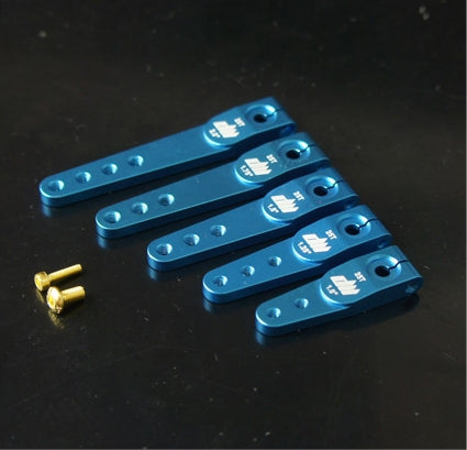SA-1.5 Blue, 25T, CNC Alloy 1.5 Inch (38mm) half/single servo arm/horn by Dual