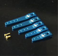 SA-1.5 Blue, 25T, CNC Alloy 1.5 Inch (38mm) half/single servo arm/horn by Dual