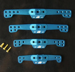 SA-3.5 Blue, 25T, CNC Alloy 3.5 Inch (88.9mm) Double/Full servo arm/horn by Dual