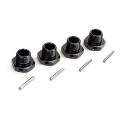 ECX Wheel Hubs/Pins (4): Revenge Type E/N