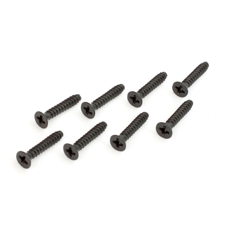 ECX 3X16mm Flat Head Tapping Screws (8): Revenge E/N