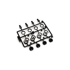 ECX Shock End, Spr Cup, Spr Clip Set: 1:10 2wd All