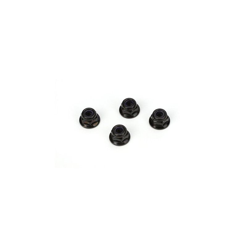 ECX M4 Locknut, Flanged (4)
