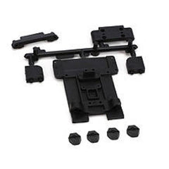 ECX Fr/R Suspension Mount & 12mm Wheel Hex Set: 1:10 2wd Circuit, Boost