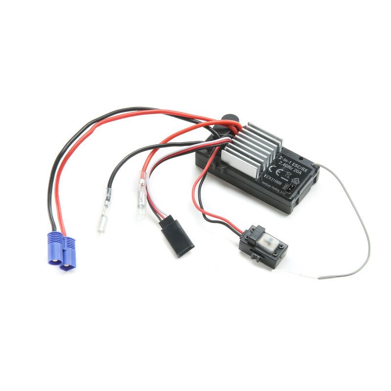 ECX Rock Crawling ESC/RX 2.4ghz, WP V4