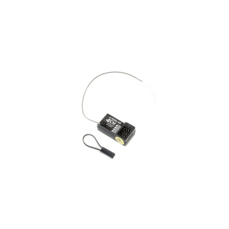 2.4GHz Receiver WP,4-Channel V4 (Replaces ECX13003) by ECX