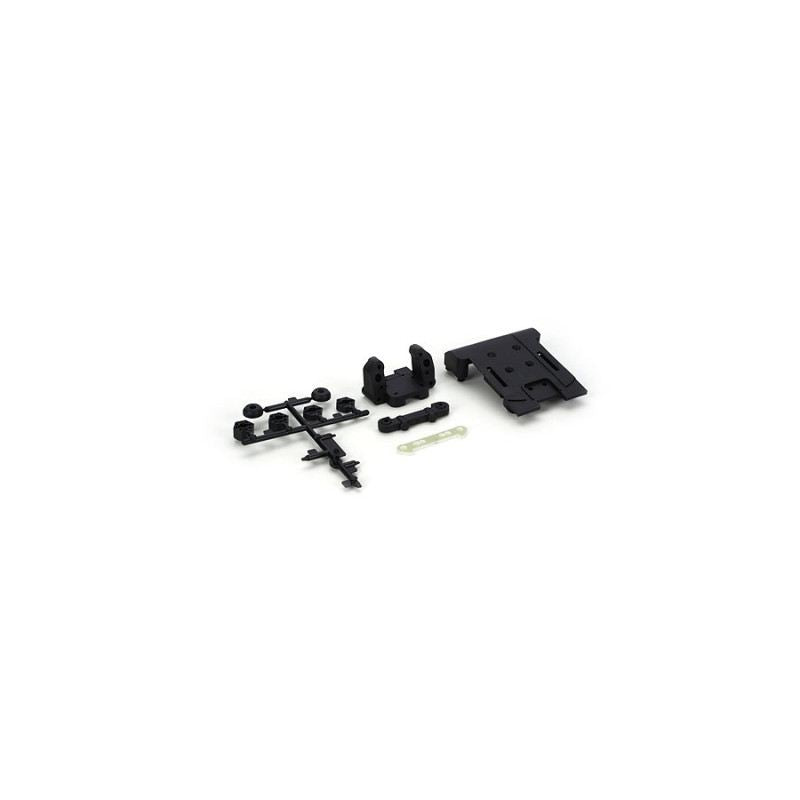 ECX Front,  Rear Suspension Mounts & 12mm Wheel Hex Set: Ruckus, Torment