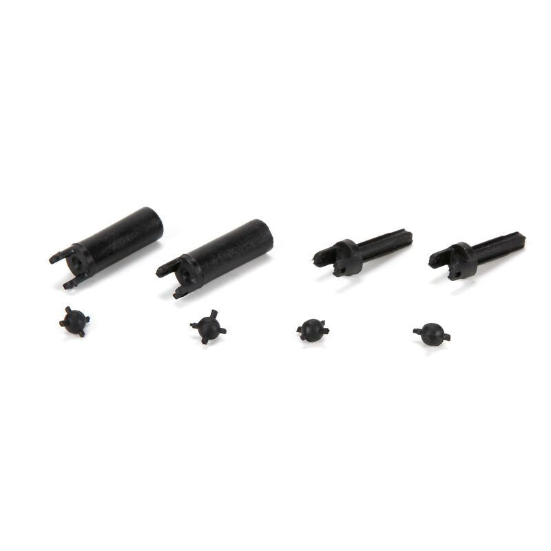 ECX Center Driveshaft Assembly: 1:24 4WD Temper