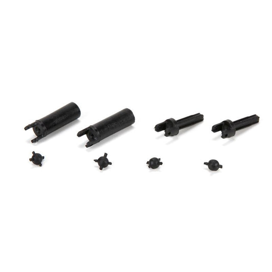 ECX Center Driveshaft Assembly: 1:24 4WD Temper