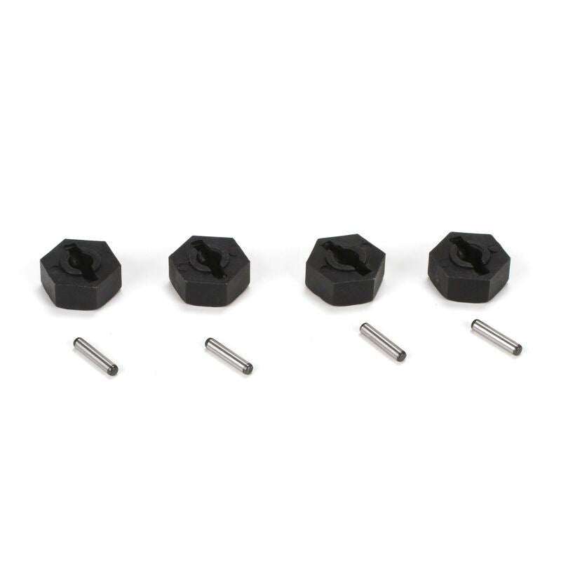 ECX 12mm Wheel Hex (4): 1/18 4WD Temper