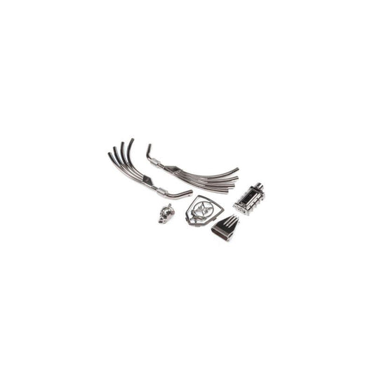 ECX Motor, Exhaust, & Grill Parts BlkChrome: Doomsday