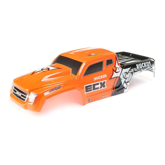 ECX Body, Orange: 1:10 2wd Ruckus